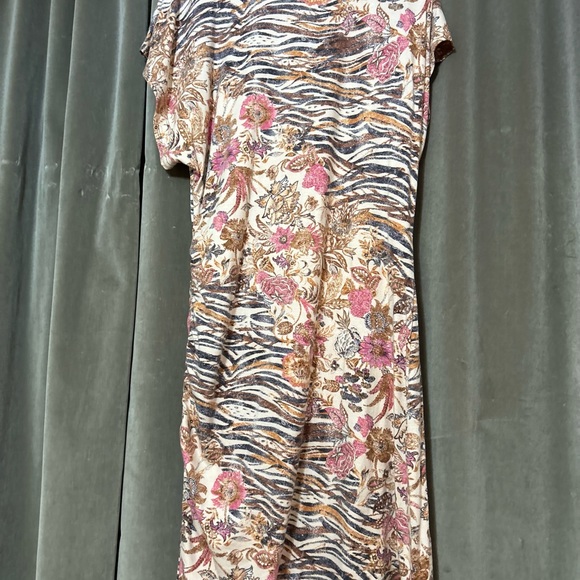 1. Anthropolgie - Daily Practice Side Rouche Tie Dress - XL - EUC (worn twice) - Picture 2 of 4